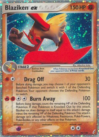 Blaziken ex 90/100 - Crystal Guardians
