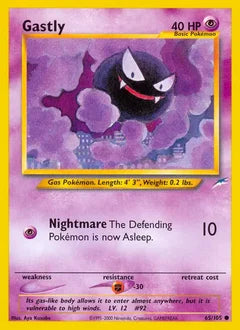 Gastly 65/105 - Neo Destiny