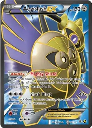 Aegislash EX 65a - Alternate Art Promos