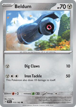 Beldum 113/162 - Temporal Forces