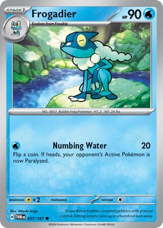 Frogadier 057/167 - Twilight Masquerade