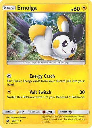 Emolga 35/111 - Crimson Invasion