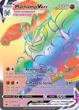 Machamp VMAX 194/189 - Astral Radiance