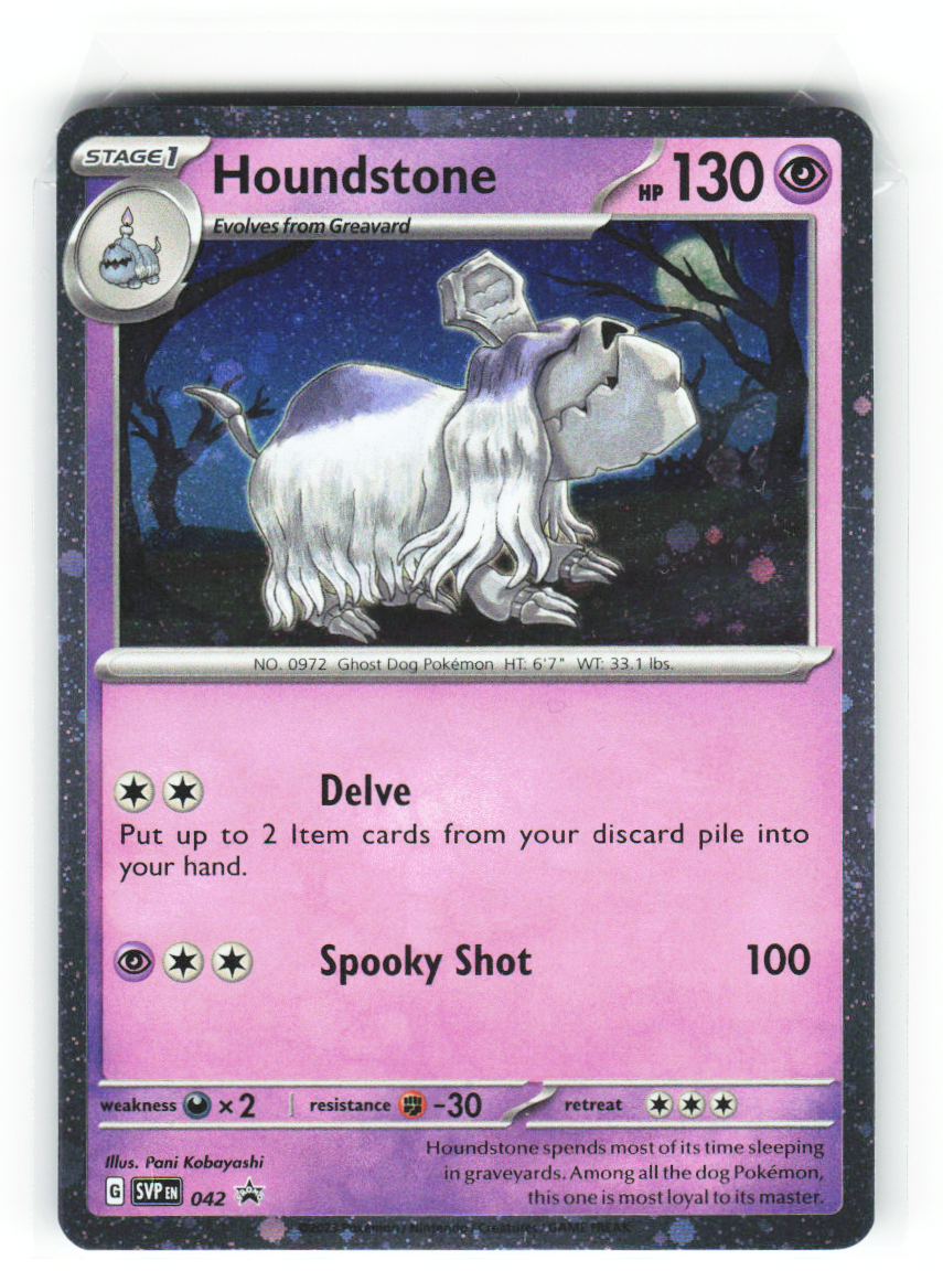 Houndstone 042 - Scarlet & Violet Promos