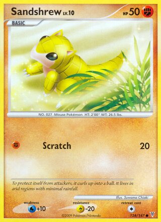 Sandshrew 124/147 - Supreme Victors