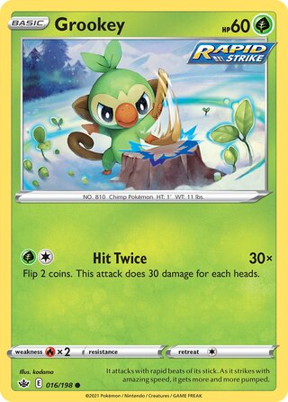 Grookey 016/198 - Chilling Reign