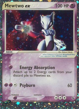 Mewtwo ex 101/109 - Ruby & Sapphire