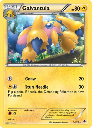Galvantula 34/98 - Emerging Powers
