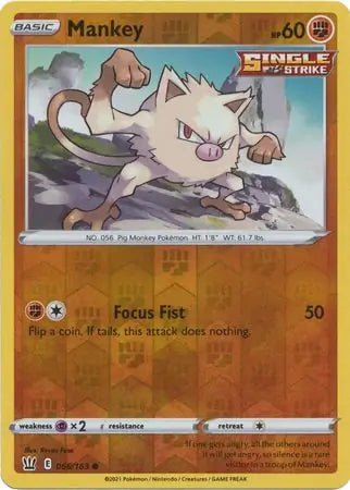 Mankey 066/163 - Battle Styles