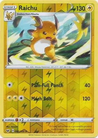 Raichu 066/202 - Sword & Shield Base
