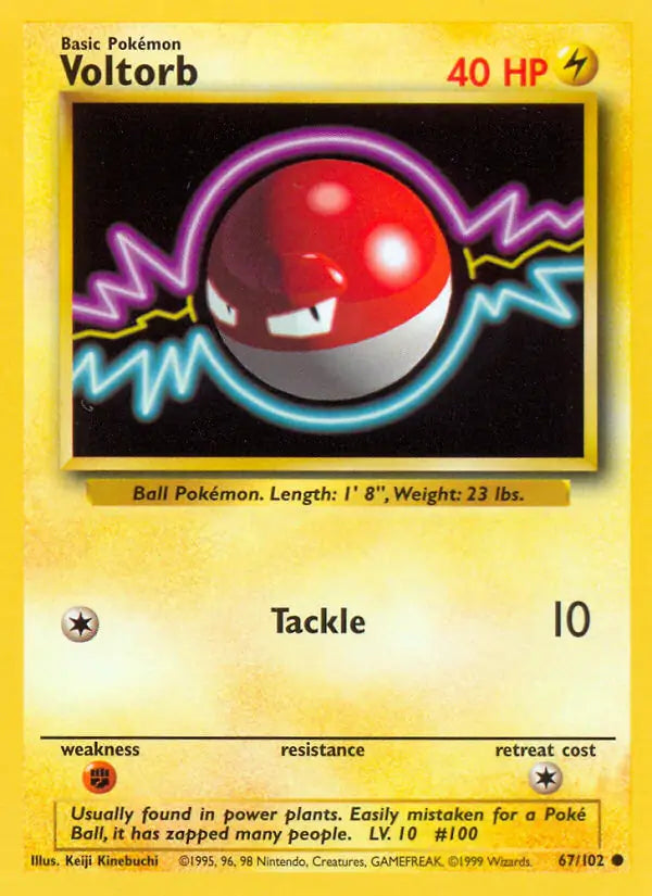 Voltorb 67/102 - Base Set