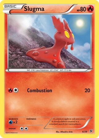 Slugma 6/39 - XY Starter Set