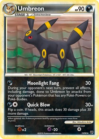 Umbreon 10/90 - Undaunted