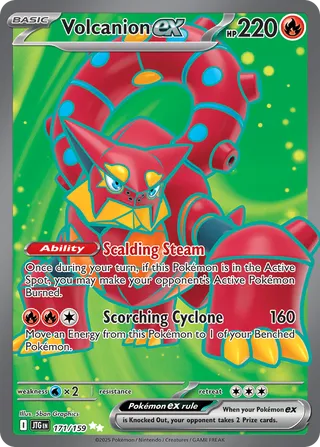 Volcanion ex 171/159 - Journey Together