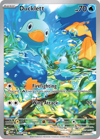 Ducklett 109/086 - White Flare
