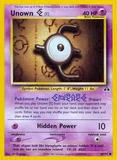 Unown [E] 67/75 - Neo Discovery
