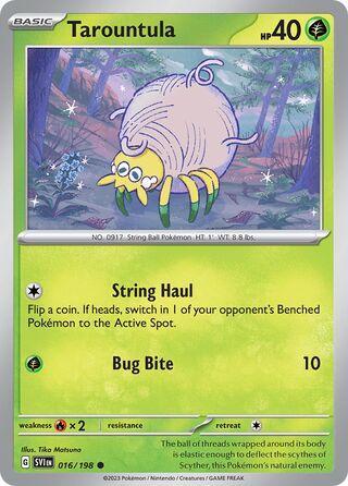 Tarountula 016/198 - Scarlet & Violet Base