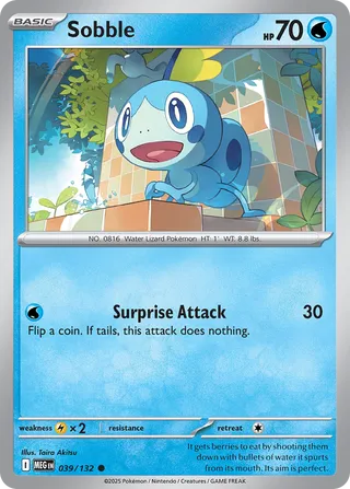 Sobble 039/132 - Mega Evolution Base
