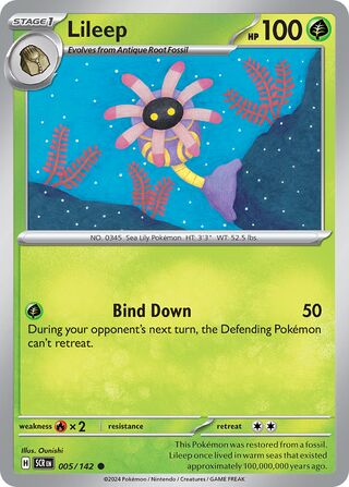 Lileep 005/142 - Stellar Crown