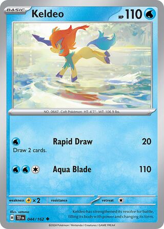 Keldeo 044/162 - Temporal Forces