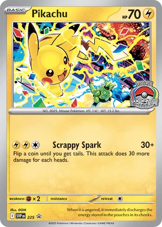 Pikachu 225 - Scarlet & Violet Promos
