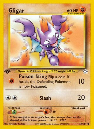 Gligar 59/111 - Neo Genesis