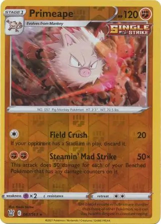 Primeape 067/163 - Battle Styles