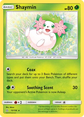 Shaymin 15/156 - Ultra Prism