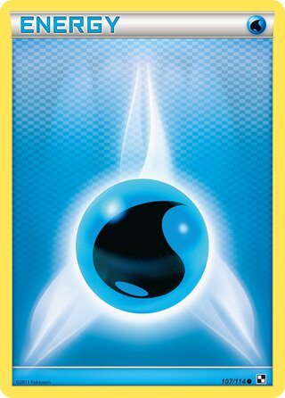 Water Energy 107/114 - Bllack & White Base