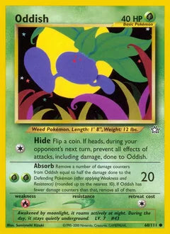 Oddish 68/111 - Neo Genesis
