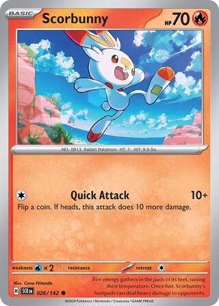 Scorbunny 026/142 - Stellar Crown