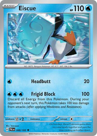 Eiscue 048/193 - Paldea Evolved