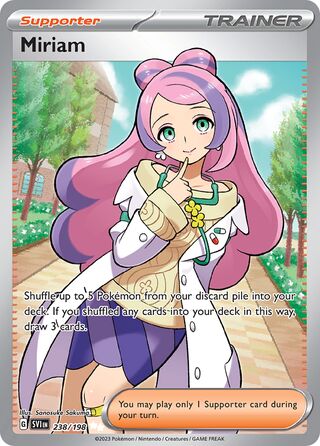 Miriam 238/198 - Scarlet & Violet Base