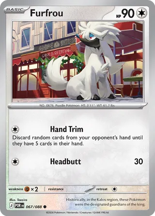 Furfrou 067/088 - Perfect Order
