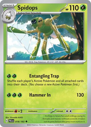 Spidops 018/193 - Paldea Evolved