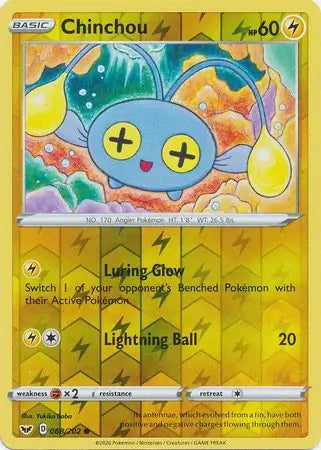 Chinchou 068/202 - Sword & Shield Base