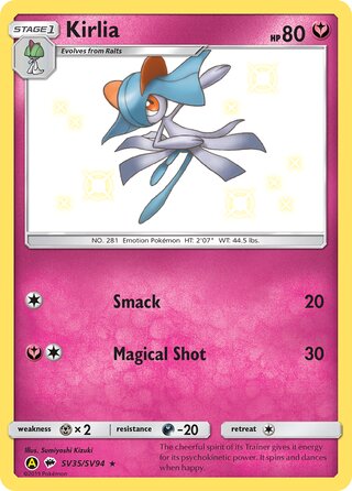Kirlia SV35/SV94 - Hidden Fates