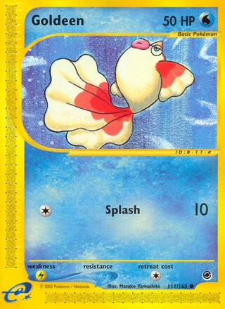 Goldeen 111/165 - Expedition Base Set
