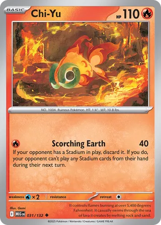 Chi-Yu 031/132 - Mega Evolution Base