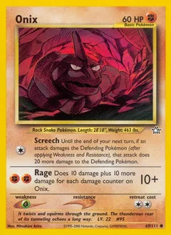 Onix 69/111 - Neo Genesis