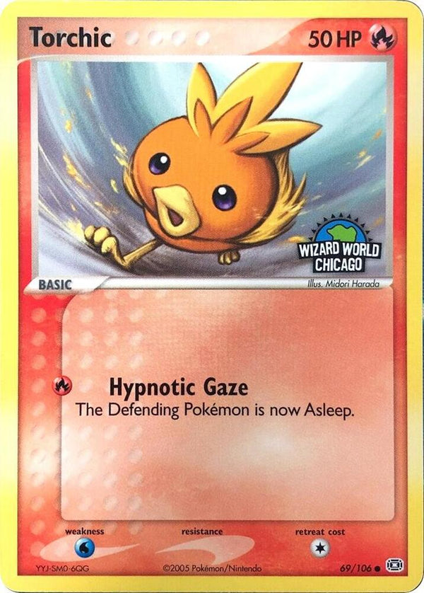 Torchic Wizard World Chicago 69 - Miscellaneous Promos