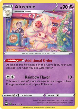 Alcremie 071/172 - Brilliant Stars