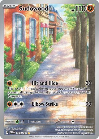 Sudowoodo 219/193 - Paldea Evolved