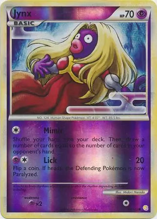 Jynx 69/123 - HeartGold & SoulSilver