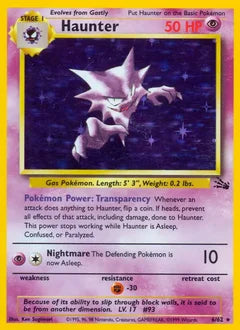 Haunter 6/62 - Fossil