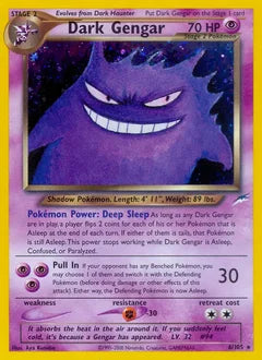Dark Gengar 6/105 - Neo Destiny
