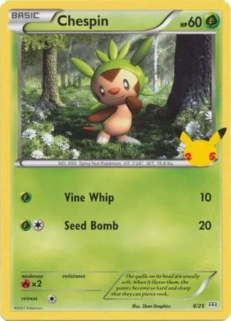 Chespin 6 - Mcdonald's 25th Anniversary