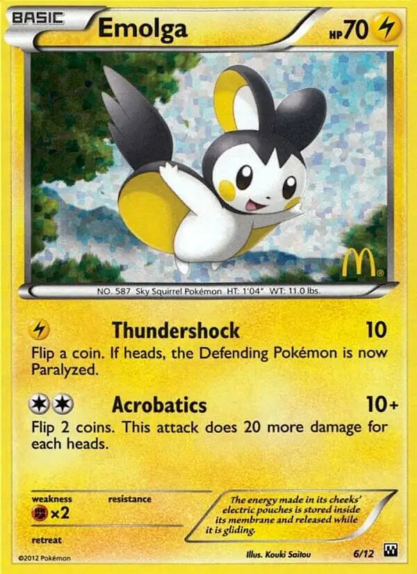 Emolga 6 - McDonald's Promos 2012
