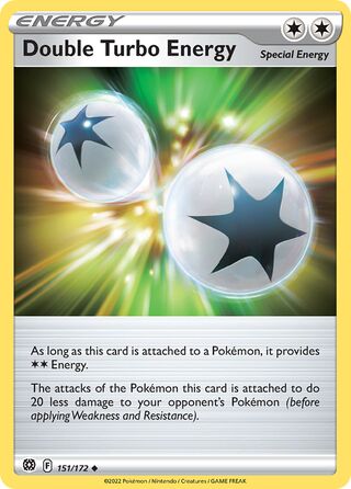Double Turbo Energy 151/172 - Brilliant Stars