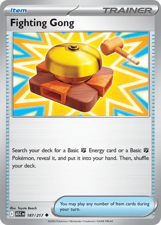 Fighting Gong 187/217 - Ascended Heroes